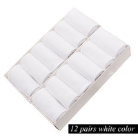 12 Pairs/Lot Plus Size Men&#39;s Cotton Socks Business Men Deodorant Crew Socks Breathable Male Solid Color US size(7-11.5) EU 39-48