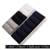12 Pairs/Lot Plus Size Men&#39;s Cotton Socks Business Men Deodorant Crew Socks Breathable Male Solid Color US size(7-11.5) EU 39-48