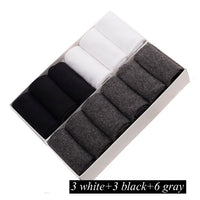 12 Pairs/Lot Plus Size Men&#39;s Cotton Socks Business Men Deodorant Crew Socks Breathable Male Solid Color US size(7-11.5) EU 39-48