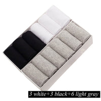 12 Pairs/Lot Plus Size Men&#39;s Cotton Socks Business Men Deodorant Crew Socks Breathable Male Solid Color US size(7-11.5) EU 39-48