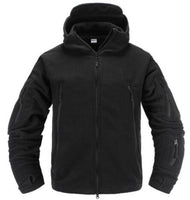 Tactical fleece jacket Military Uniform Soft Shell Casual Hooded Jacket Men Thermal army Clothing