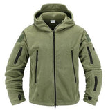 Tactical fleece jacket Military Uniform Soft Shell Casual Hooded Jacket Men Thermal army Clothing