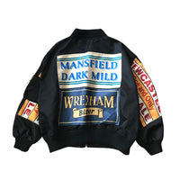 Spring Jacket Women Windbreaker Coat Patch Designs Harajuku Loose Bomber Streetwear Casual Basic Coat Oversize Short Jacket