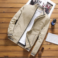DIMUSI Spring Autumn Men&#39;s Bomber Jackets Casual Male Outwear Windbreaker Stand Collar Jacket Mens Baseball Slim Coats 5XL,YA810