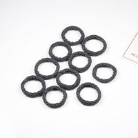 10PCS Women Girls Simple Basic Elastic Hair Bands Ties Scrunchie Ponytail Holder Rubber Bands Fashion Headband Hair Accessories