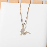 TOPGRILLZ Charm Women Pendant 100%925 Sterling Silver Iced Zircon Pendant Women Fashion Jewelary.
