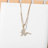 TOPGRILLZ Charm Women Pendant 100%925 Sterling Silver Iced Zircon Pendant Women Fashion Jewelary.
