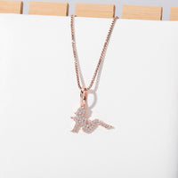 TOPGRILLZ Charm Women Pendant 100%925 Sterling Silver Iced Zircon Pendant Women Fashion Jewelary.