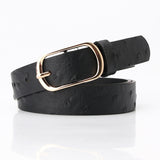 2020 Vintage Snake Leopard Print Belt for Women Black Fashion Waist Leather Belt for Lady Female Waistband Belts