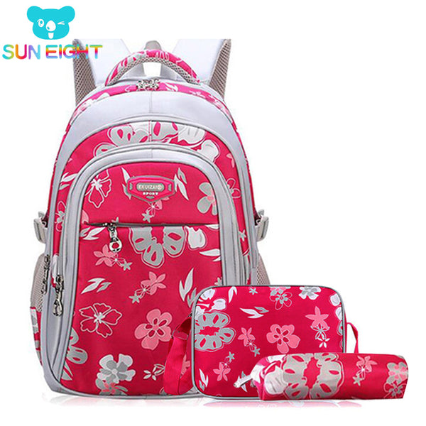 Floral Girls Backpacks School Bags For Girls Set children school bags Children&#39;s Backpack  Kids Backpacks school backpack