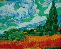 CHENISTORY DIY Painting By Numbers Kits Abstract Picture Paint Acrylic Paint On Canvas Home Decor Wall Art Picture 40x50 Artwork