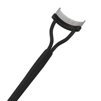 AY 2020 New Eyelash Curler Beauty Makeup Lash Separator Foldable Metal Eyelash Brush Comb Mascara Curl Beauty Makeup Tool