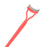 AY 2020 New Eyelash Curler Beauty Makeup Lash Separator Foldable Metal Eyelash Brush Comb Mascara Curl Beauty Makeup Tool