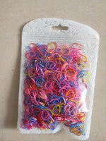 1mm Pet grooming Dog headwear Dogs Teddy York Rubber Band Does Hair Pet Rubber Band 20g 8024 Disposable rubber TPU about1000pcs