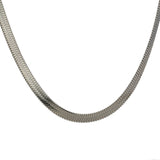 Yhpup Charm New Geometric Snake Chain Necklace Trendy Stainless Steel Jewelry Gold Metal Necklace брелок for Women Gift 2021