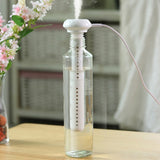 USB Portable Air Humidifier Diamond Bottle Aroma Diffuser Mist Maker For Home Office Humidification Detachable