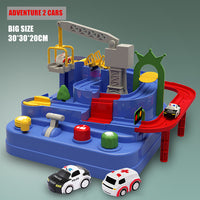 2020 Rail Track Cars Toys for Kids Adventure Puzzles Games for Children Boys Educational Birthday Xmas Gifts for Clearance Toys