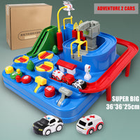 2020 Rail Track Cars Toys for Kids Adventure Puzzles Games for Children Boys Educational Birthday Xmas Gifts for Clearance Toys