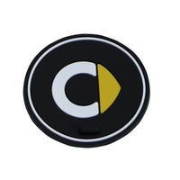Cup Mats Non-slip Mat For Mercedes Smart Fortwo Forfour 453 451 450 Fluorescent Logo Storage Anti Stress Slip Covers Car Styling