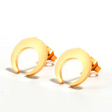 Multiple Golden Stainless Steel Cute Stud Earrings for Women Girls 2020 Fashion Minimalist Earrings Carnations Jewlery Gifts