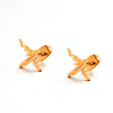 Multiple Golden Stainless Steel Cute Stud Earrings for Women Girls 2020 Fashion Minimalist Earrings Carnations Jewlery Gifts