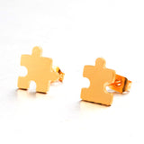 Multiple Golden Stainless Steel Cute Stud Earrings for Women Girls 2020 Fashion Minimalist Earrings Carnations Jewlery Gifts
