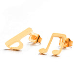 Multiple Golden Stainless Steel Cute Stud Earrings for Women Girls 2020 Fashion Minimalist Earrings Carnations Jewlery Gifts