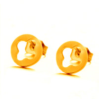 Multiple Golden Stainless Steel Cute Stud Earrings for Women Girls 2020 Fashion Minimalist Earrings Carnations Jewlery Gifts