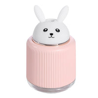 300ML USB Portable Air Humidifier Ultrasonic Aroma Oil Essential Diffuser LED Light Cute Cat Bear  Mist Maker For Home Car