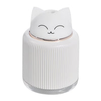 300ML USB Portable Air Humidifier Ultrasonic Aroma Oil Essential Diffuser LED Light Cute Cat Bear  Mist Maker For Home Car