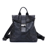 Leather Anti Theft Women Backpack Outdoor Travel Bag Large Capactiy Girl&#39;s Schoolbag Daily Knapsack Mochila Feminina Sac A Dos