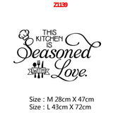 NEW Kitchen Wall Art Decal Wall Stickers For Kitchen Room Nature Decor Quote Wallpaper Vinyl Decals Mural