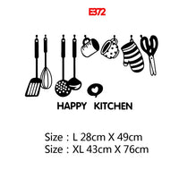 NEW Kitchen Wall Art Decal Wall Stickers For Kitchen Room Nature Decor Quote Wallpaper Vinyl Decals Mural