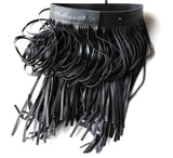 New Brand Hippie Boho Fringe Tassel Leather Ladies Belts All Matching Cool High Waist Fashion Long Wide Bondage for Women