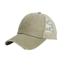 Women Ponytail Baseball Cap Snapback Adjustable Ponytail Gorras Casquette Summer Sunhat Mesh Trucker Hat Casquette Femm WH077