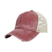 Women Ponytail Baseball Cap Snapback Adjustable Ponytail Gorras Casquette Summer Sunhat Mesh Trucker Hat Casquette Femm WH077