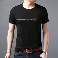 New Summer Brand Tops Plain 95% Cotton 5% Spandex t Shirt For Men Summer Short Sleeve Casual Fashion Men Clothes 2022