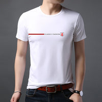 New Summer Brand Tops Plain 95% Cotton 5% Spandex t Shirt For Men Summer Short Sleeve Casual Fashion Men Clothes 2022
