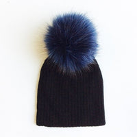 Winter Children Boy Girl Crochet Artificial Pompom Hat Knitted Toddler Kids Caps With Pompon Baby Beanie Hats Bonnet