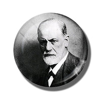 Sigmund Freud Refrigerators Sticker Magnetic 30mm Psychoanalysis Psychology Famous People Fridge Magnet Souvenir Home Decor