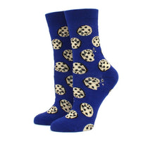 Women Socks Funny Cute Cartoon Fruits Banana Avocado Lemon Egg Cookie Donuts Food Happy colorful novelty skateboard Socks