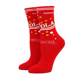 Women Socks Funny Cute Cartoon Fruits Banana Avocado Lemon Egg Cookie Donuts Food Happy colorful novelty skateboard Socks