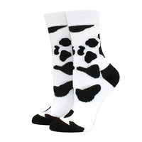 Women Socks Funny Cute Cartoon Fruits Banana Avocado Lemon Egg Cookie Donuts Food Happy colorful novelty skateboard Socks