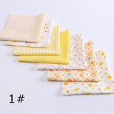 24*25cm/Pack 7pcs/Pack Printed Cotton Fabric Patchwork Floral Pattern Fabric Face Protection DIY Calico Sewing Supplies T7866