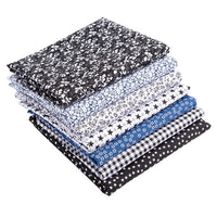 24*25cm/Pack 7pcs/Pack Printed Cotton Fabric Patchwork Floral Pattern Fabric Face Protection DIY Calico Sewing Supplies T7866