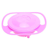 Creative 360 Rotate Spill-Proof Universal Gyro Bowl Baby Food Dinnerware Kids Eating Training Bowls Feeding Learning Dishes