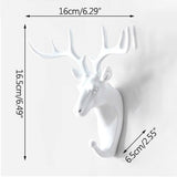 Hanger Key Hook Multifunctional American Clothes Hook Holder Decorative Hook Animal Hook Wall Household Seamless Sticky Hook
