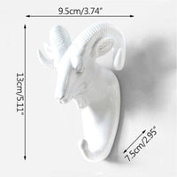 Hanger Key Hook Multifunctional American Clothes Hook Holder Decorative Hook Animal Hook Wall Household Seamless Sticky Hook