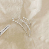 2020 New Hyperbole Pearls Acrylic Hair Claw Clips Big Size Makeup Hair Styling Barrettes for Women Hair Accessories