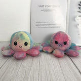 Kawaii Two-sided Cat gato Plush Toys Mood Cat Emotion Cat Gato Doll Double-Sided Flip Doll Peluches For Pulpos Kid Gift